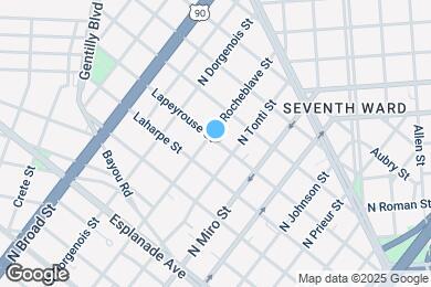 Map image of the property - 2328 Lapeyrouse St