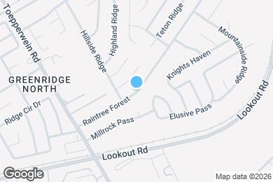 Map image of the property - 6839 Raintree Forest