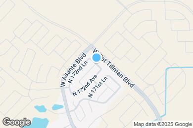 Map image of the property - 18436 W Artemisa Ave