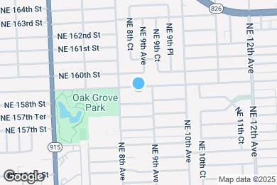 Map image of the property - 840 NE 159th St