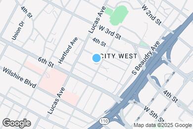 Map image of the property - 463 S Bixel St