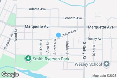 Map image of the property - 643 Jackson Ave