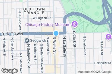 Map image of the property - 1553 N Wells St