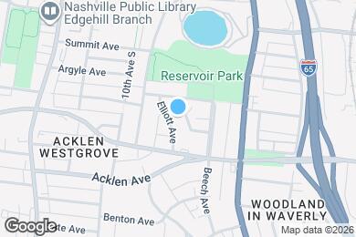 Map image of the property - 1814B Elliott Ave