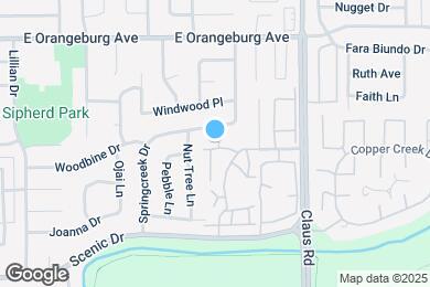 Map image of the property - 1129 Cedar Creek Dr