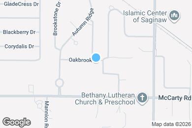 Map image of the property - 5261 Oakbrook Dr