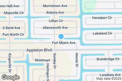Map image of the property - 14400 Fort Myers Ave