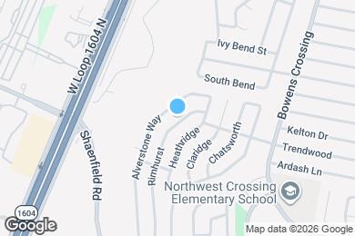 Map image of the property - 7711 Rimhurst