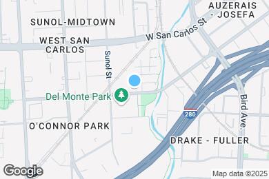 Map image of the property - 809 Auzerais Ave