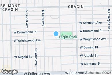 Map image of the property - 5312 W Wrightwood Ave