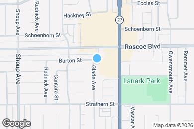 Map image of the property - 8216 Glade Ave