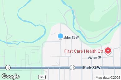 Map image of the property - 301 Hill Ave N