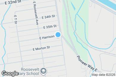 Map image of the property - 2248 E Harrison St