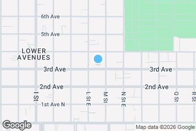 Map image of the property - 775 E 3rd Ave