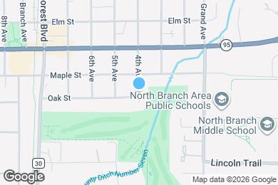 Map image of the property - 38697 4th Ave