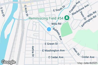 Map image of the property - 207 Lincoln Ave
