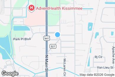 Map image of the property - 2352 Old Dixie Hwy