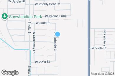 Map image of the property - 1836 N Parkside Ln