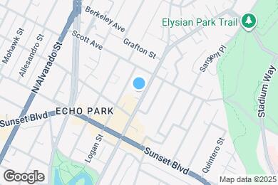 Map image of the property - 1441 Echo Park Ave