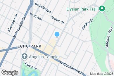 Map image of the property - 1443 Echo Park Ave