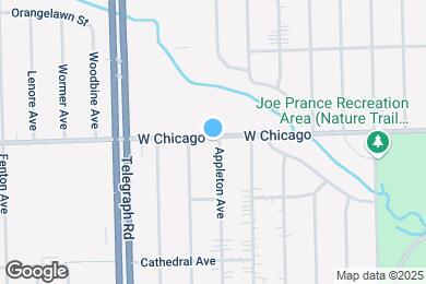 Map image of the property - 23709 West Chicago