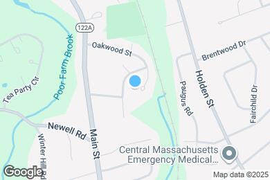 Map image of the property - 1804 Oakwood St