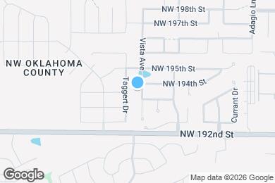Map image of the property - 19445 Vista Ave