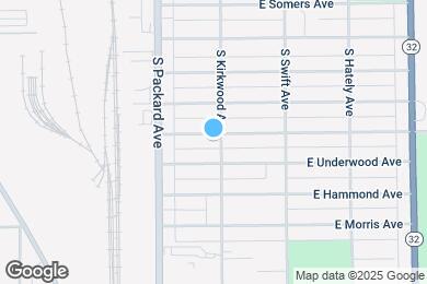 Map image of the property - 3675 E Pulaski Ave