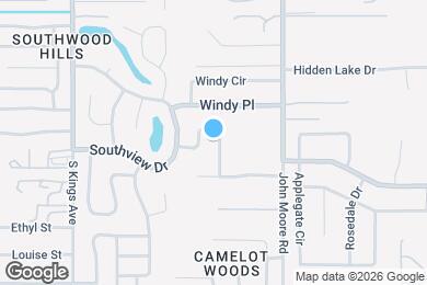 Map image of the property - 3929 Oak Hammock Dr