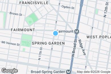 Map image of the property - 647 N 16th St