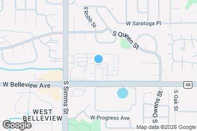 Map image of the property - 11352 W Grand Dr