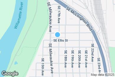 Map image of the property - 5535-5535 SE 17th Ave