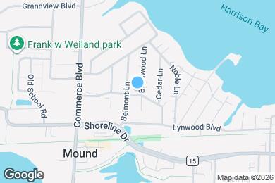 Map image of the property - 2161 Basswood Ln