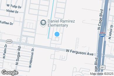Map image of the property - 2113 N Dahlia St