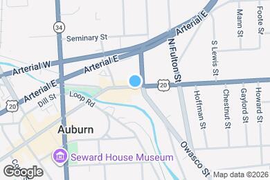 Map image of the property - 28 E Genesee St