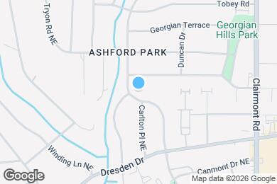 Map image of the property - 2771 Skyland Dr NE