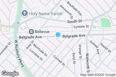 Map image of the property - 254 Belgrade Ave