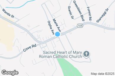 Map image of the property - 3336 Pennsylvania Ave