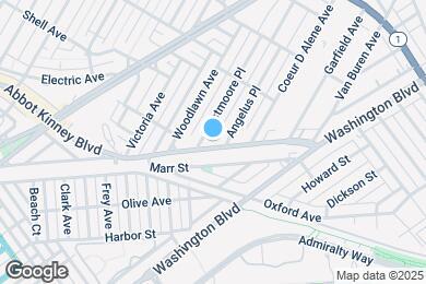 Map image of the property - 2500 Abbot Kinney Blvd