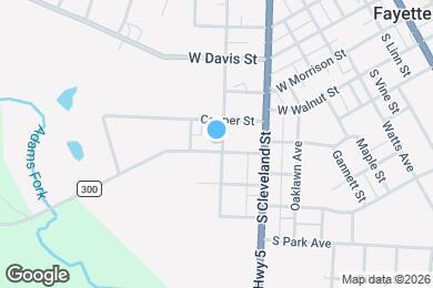 Map image of the property - 313 S Williams St