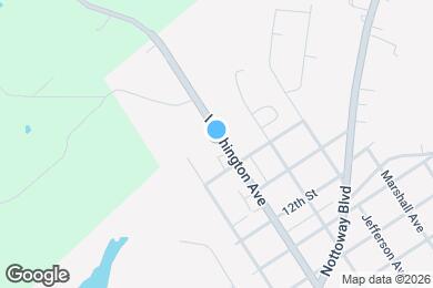 Map image of the property - 2509 Washington Ave