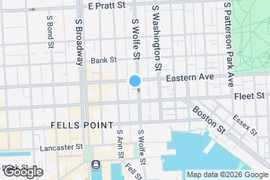 Map image of the property - 512 S Wolfe St