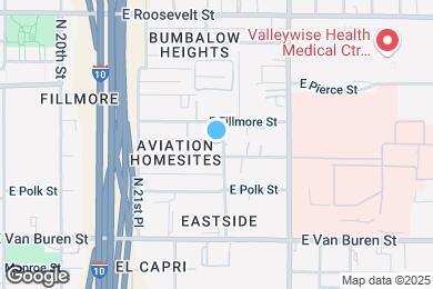 Map image of the property - 2240 E Taylor St