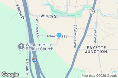 Map image of the property - 2088 E Custer Ln