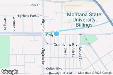 Map image of the property - 2418 Pine St