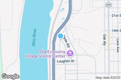 Map image of the property - 1655 Henrici St