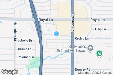 Map image of the property - 5801 Orchid Ln