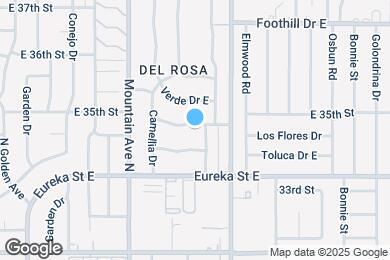 Map image of the property - 1535 Los Flores Dr