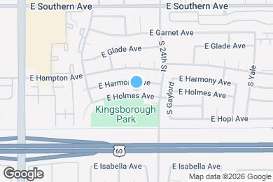 Map image of the property - 2320 E Holmes Ave