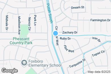 Map image of the property - 1108 Cinnabar Way